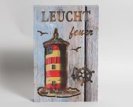 Holz-Lichtbild Shabby