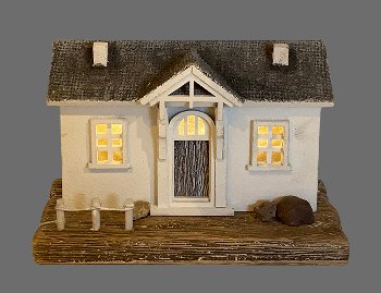 Holz-LED Haus Shabby